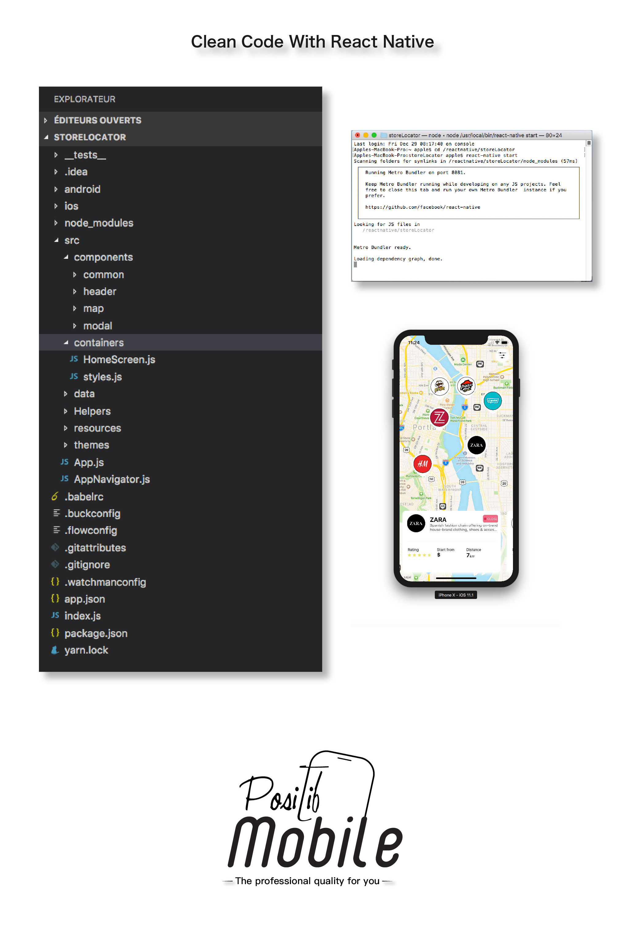 Store Locator - Complete React Native template for iOS and Android. - 3